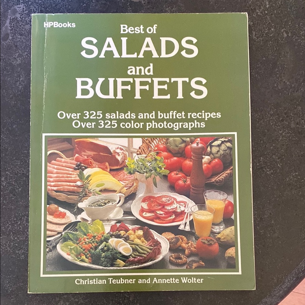 HPBooks, Vintage Best of Salads and Buffets Cookbook